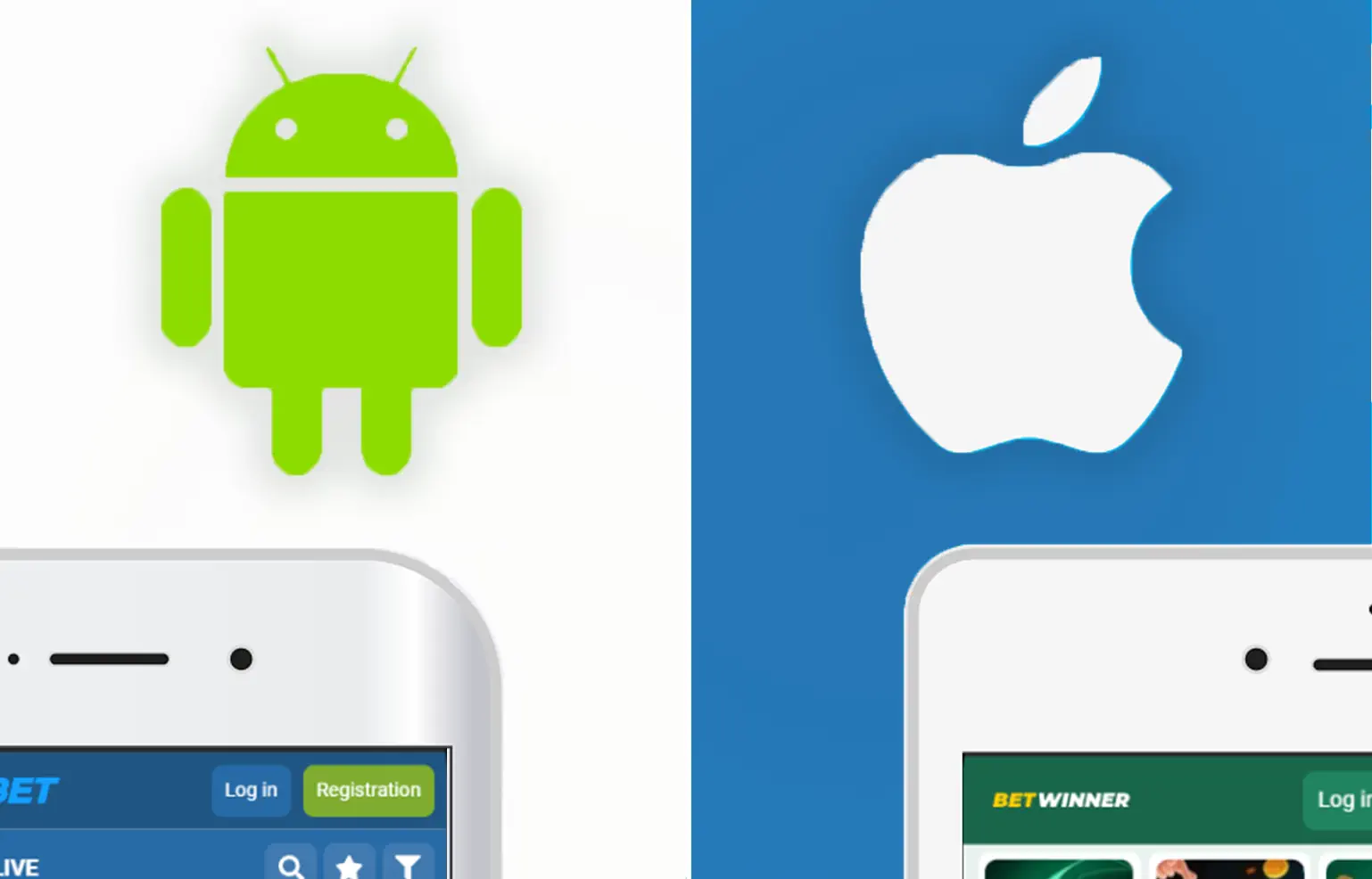 Betting Apps Android and IOS Banner